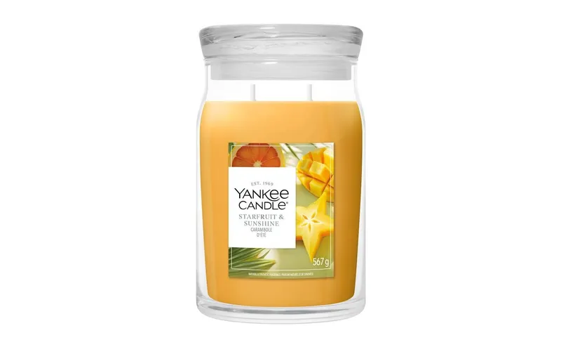 Yankee Candle Signature Duftkerze Starfruit & Sunshine Signature Large Jar