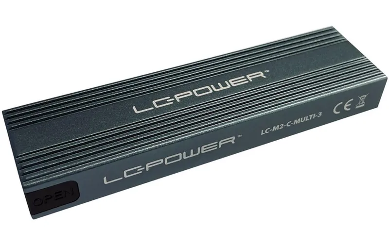 LC-Power Externes Gehäuse LC-M2-C-MULTI-3 M.2