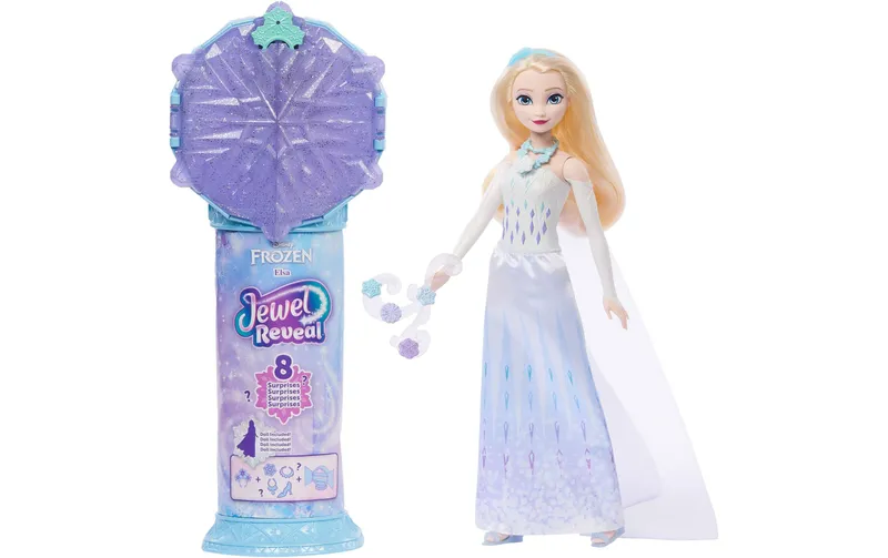 Disney Frozen Puppe the Eiskönigin Juwel Reveal Elsa