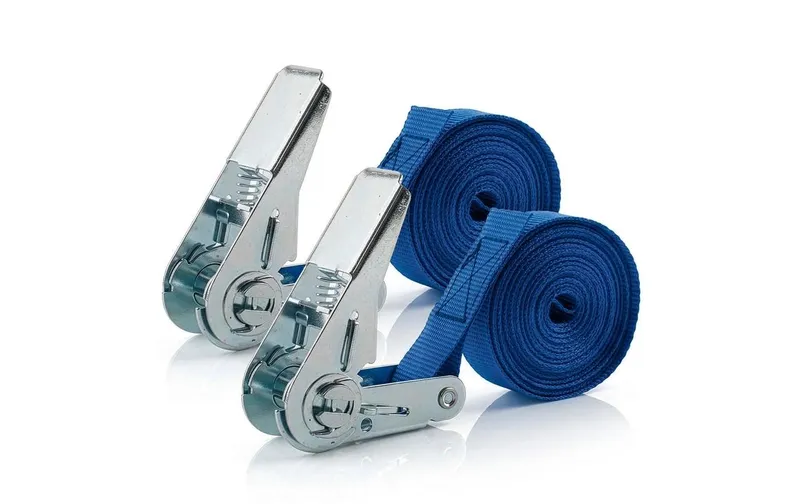 EASYmaxx Spanngurt 500 x 2.5 cm bleu