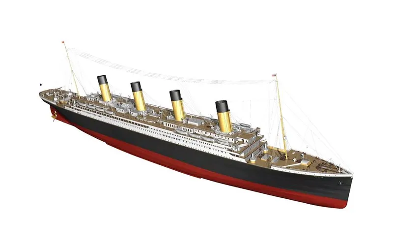 Billing Boats Bausatz Passagierschiff RMS Titanic, 1880 mm 1:144