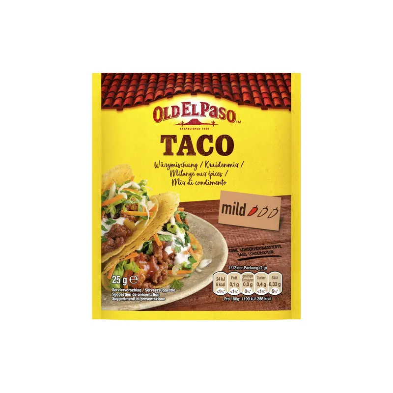 Old El Paso Taco Mix 25 g