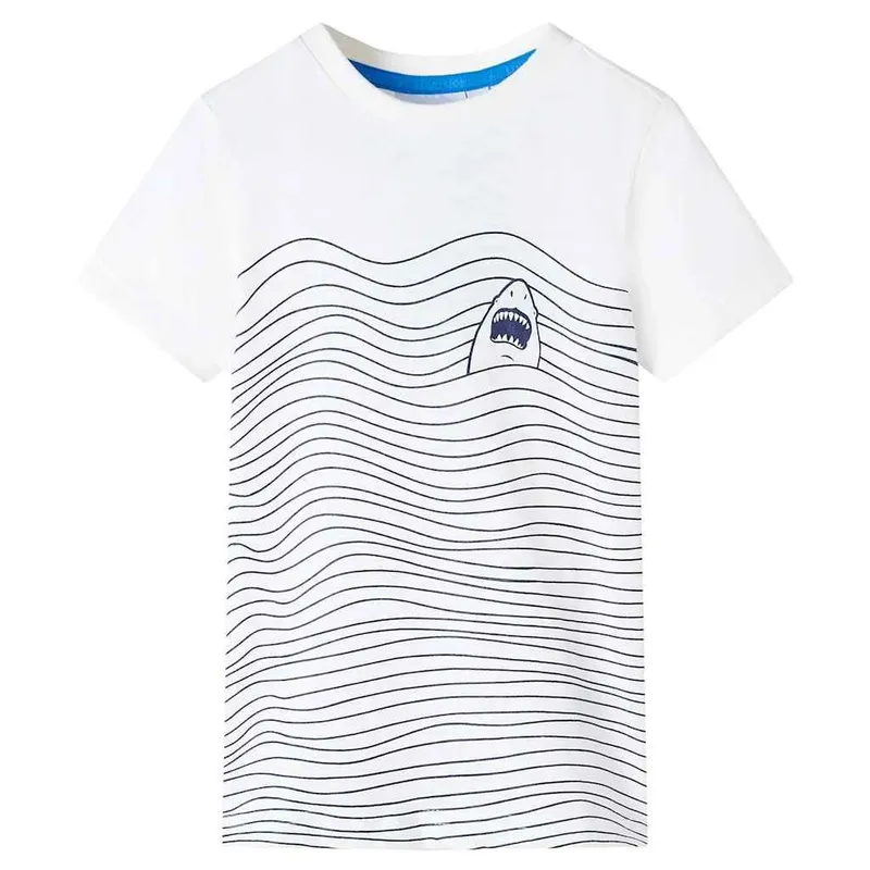 Kinder-T-Shirt Ecru 140