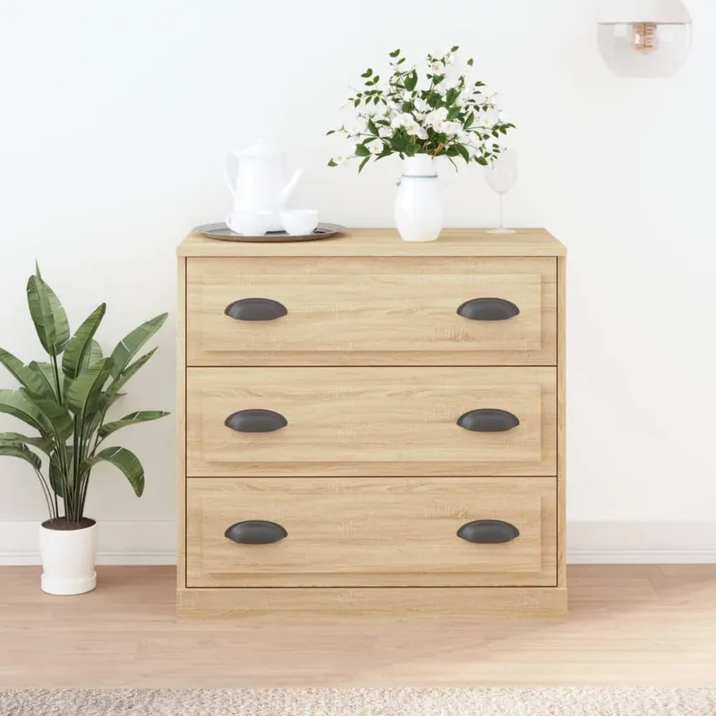 Sideboard Sonoma-Eiche 70x35,5x67,5 cm derivato del legno