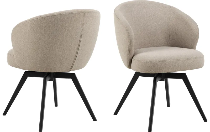 AC Design Stuhl Darlene Beige