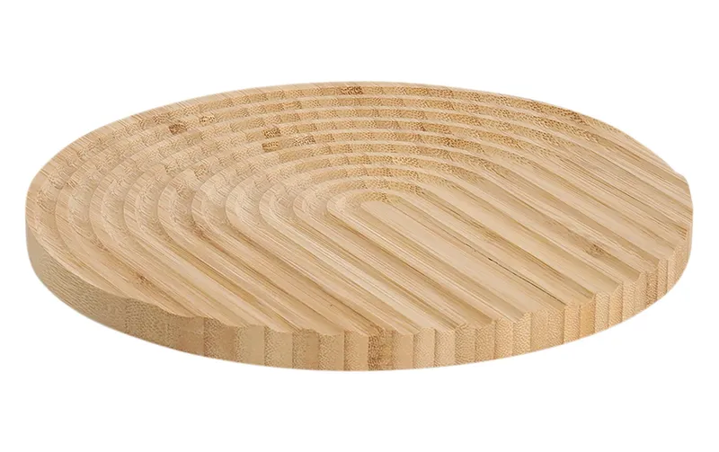 Zeller Present Topfuntersetzer Bambus Ø 25 cm, marrone
