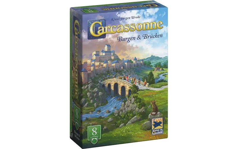 Hans im Glück Familienspiel Carcassonne Burgen e Brücken (d)
