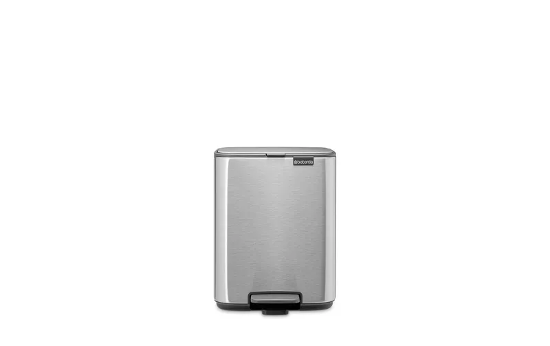 Brabantia Kosmetikeimer Bo 7 l, Silber matt