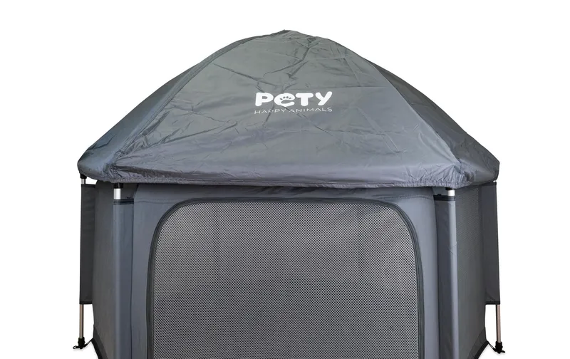 Pety Laufstalldach gross