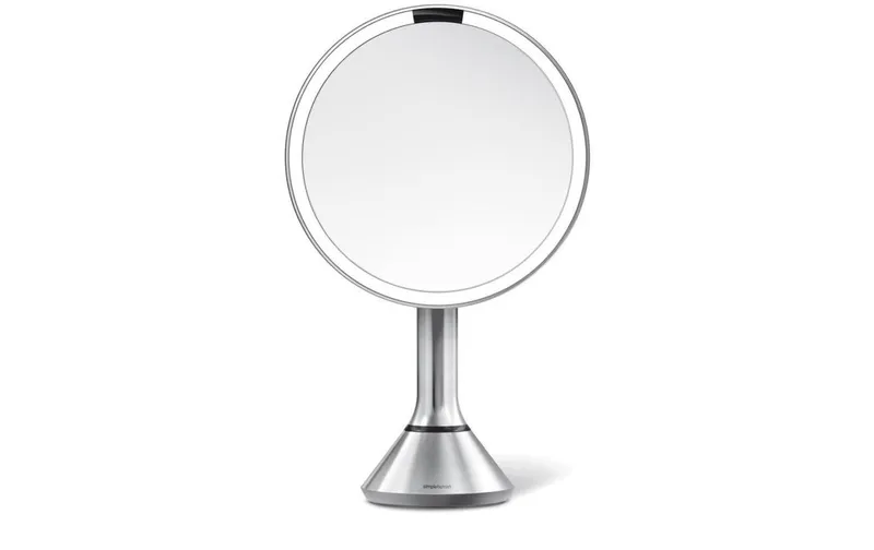 Simplehuman Kosmetikspiegel mit Sensor Touch control Silber
