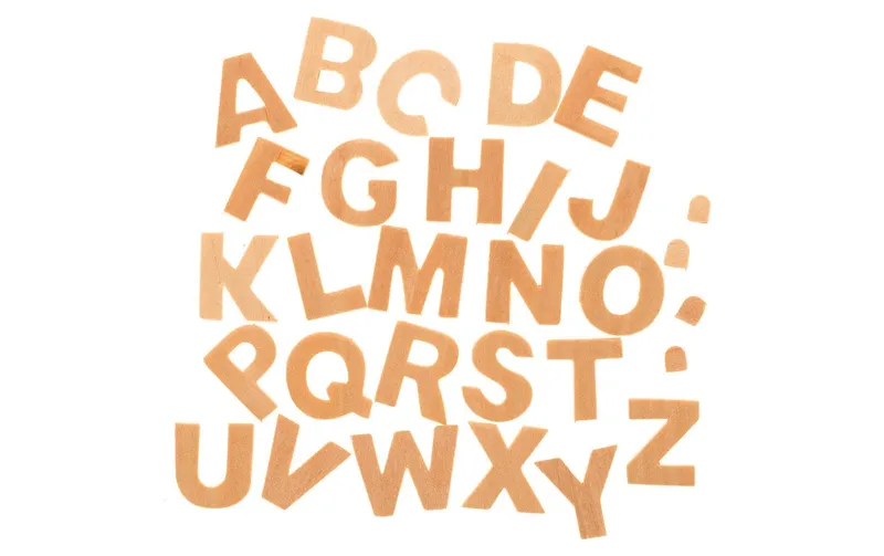 Glorex Holzbuchstabe A-Z 26 pièces
