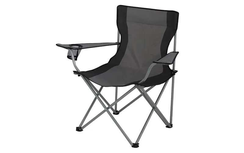 Eurotrail Campingstuhl Lausanne, nero/grigio