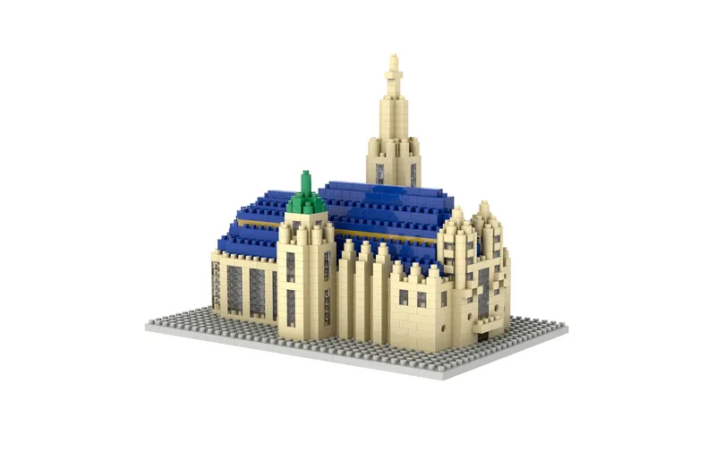 BRIXIES Bausteinmodell Stephansdom Gross aus 980 Bausteinen