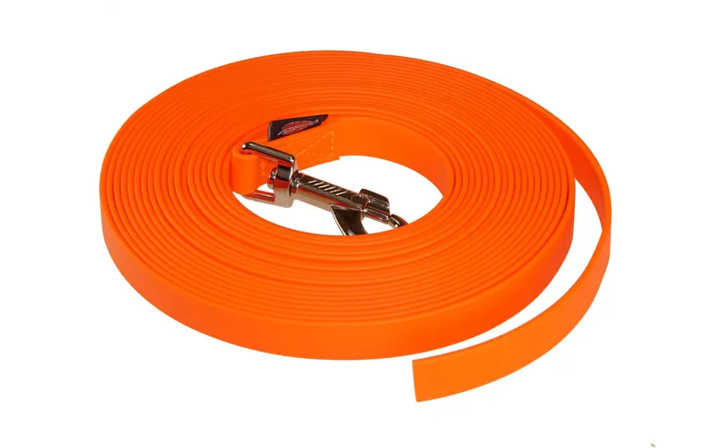 Grossenbacher Schleppleine Biothane, 3 m / 9 mm, Orange