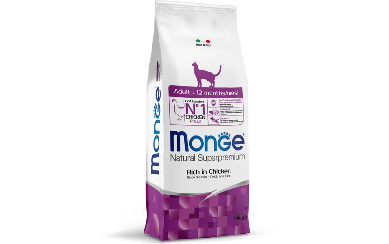 Monge Trockenfutter Katze Adult Huhn 10 kg