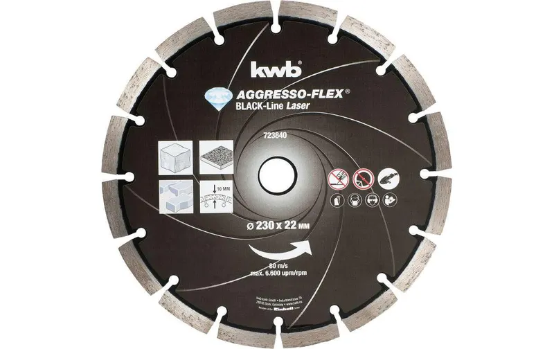 kwb Trennscheibe Black-Line Diamant 230 mm