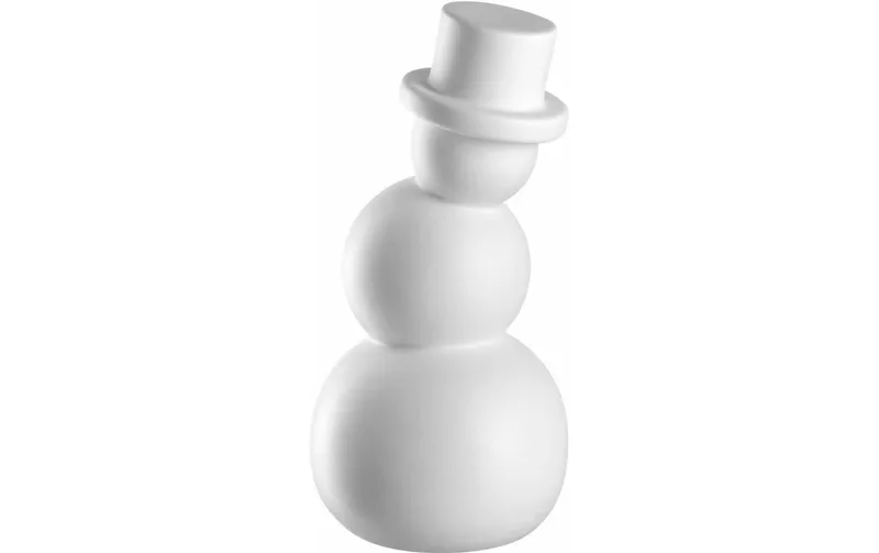 LEONARDO Weihnachtsfigur Schneemann Pablo 30 cm, blanc