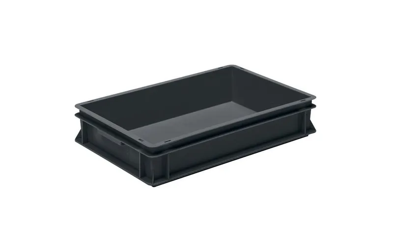 Utz Stapelbehälter RAKO ESD 600 x 400 x 117 nero