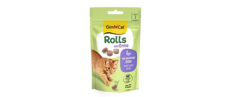 Gimpet Katzen-Snack Rolls mit Ente 40 g