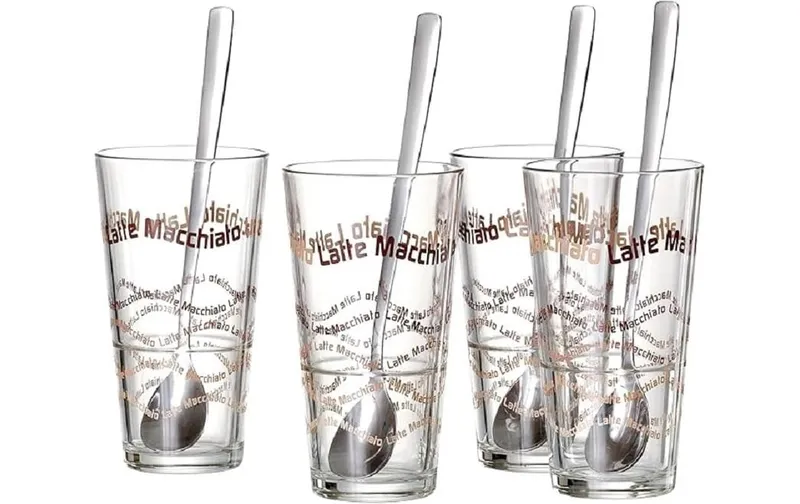 Ritzenhoff & Breker Latte Macchiato Becher Sana 370 ml, 4 pieces