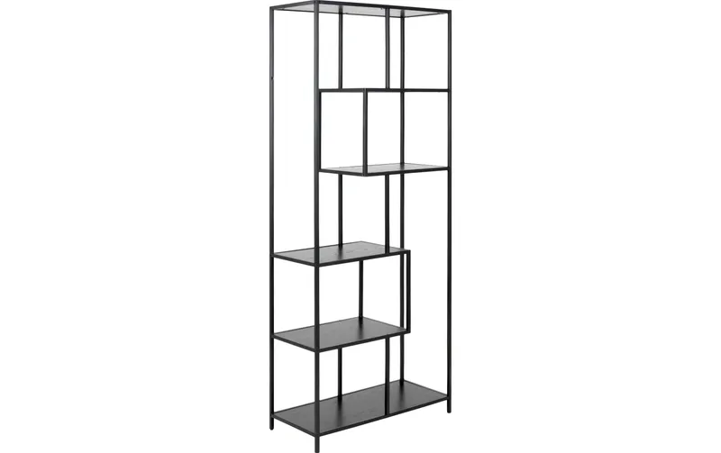 AC Design shelf Seaford 77 x 35 x 185 cm, black