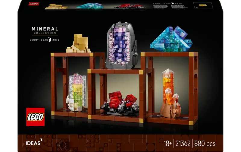 LEGO® Ideas Mineraliensammlung 21362