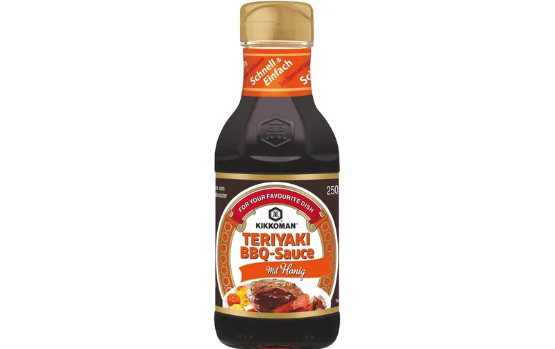 Kikkoman Teriyaki BBQ Sauce avec Honig & Rauchgeschmack 250 ml