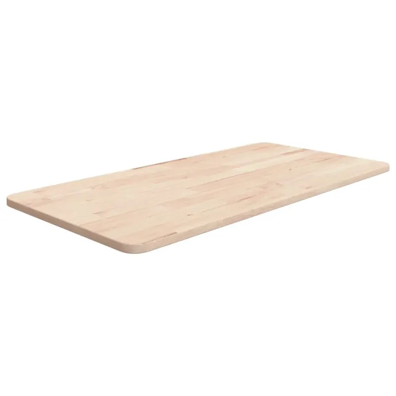 Comptoir de salle de bain 80x40x1,5 cm Bois massif non traité