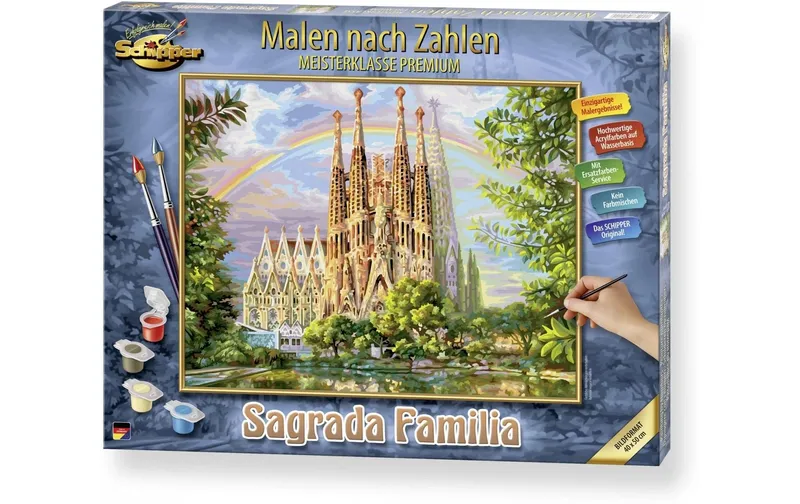 Schipper Malen nach Zahlen Sagrada Familia