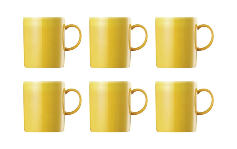 THOMAS Kaffeebecher Sunny Day 300 ml, 6 pièces, Gelb
