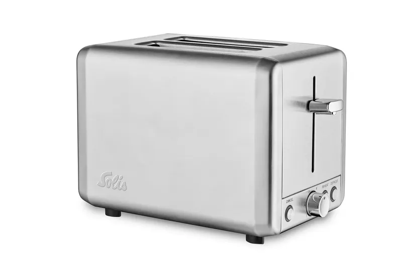 Solis Toaster Steel 8002 Silber