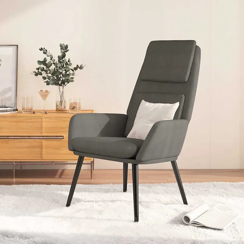 Relaxsessel Hellgrau tessuto