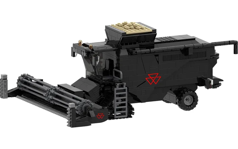 Brixies Plus Massey Ferguson Ideal Mähdrescher 1:32