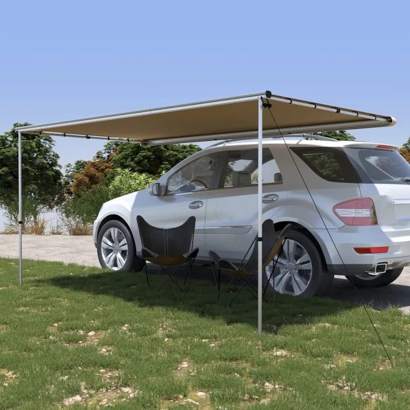 Wohnwagen-Markise 3,6x2x2,15 m Beige