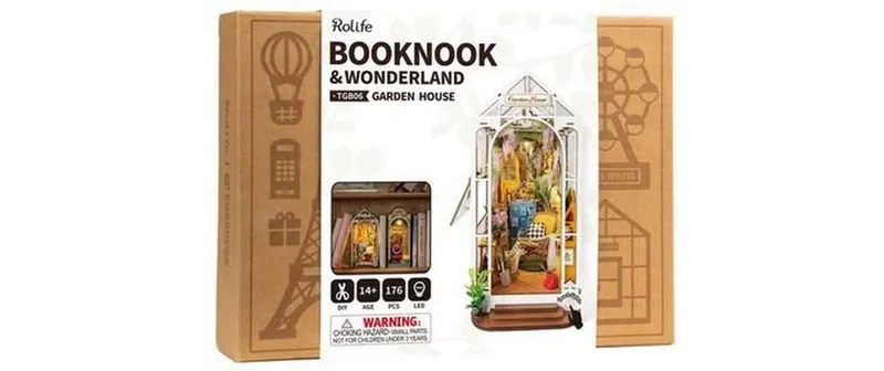 Rolife Bausatz Book Nook Garden House
