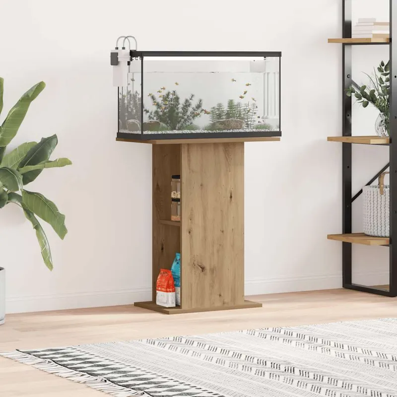 Aquariumständer Artisan Oak 36x60,5x72,5 cm derivato del legno