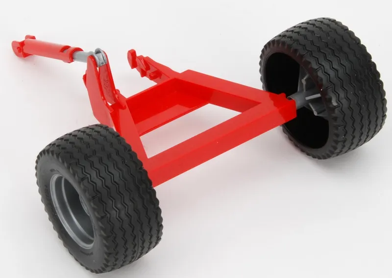 BRUDER Ersatzteil Achsträger con Räder per Kuhn discover XL