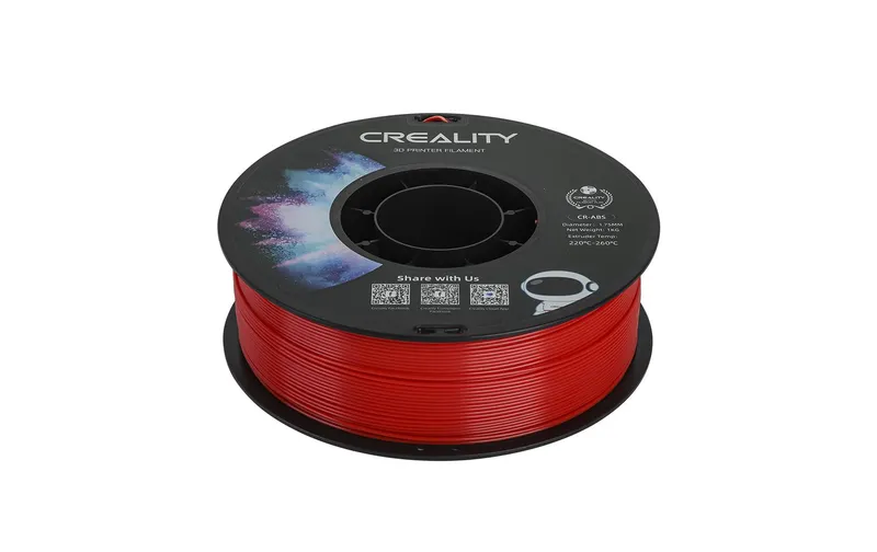 Creality Filament ABS, red, 1.75 mm, 1 kg