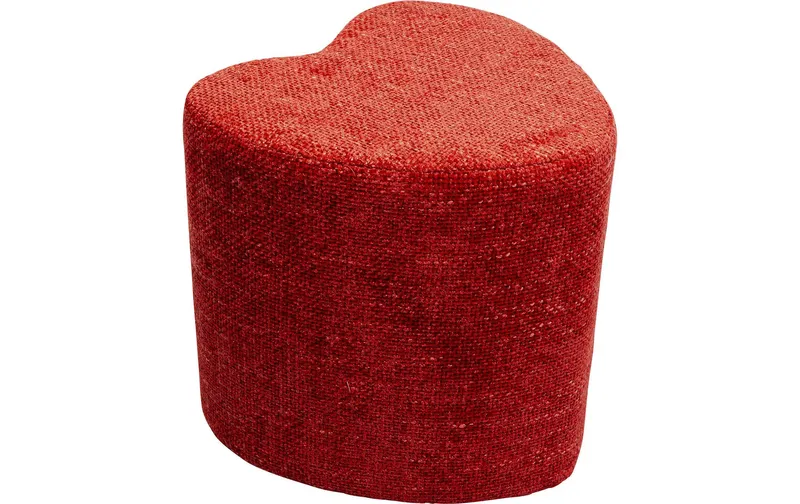 Kare Hocker Lovely 36 x 34 cm, red