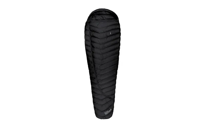 Grüezi Bag Schlafsack DownWool Extreme Light 2.0 8 °C 185 cm, nero
