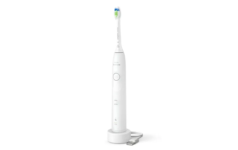 Philips Schallzahnbürste Sonicare Series 5500 HX7110/01 Weiss