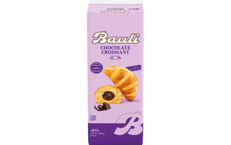 Bauli Croissant – Schokolade 10 pièces, 500 g