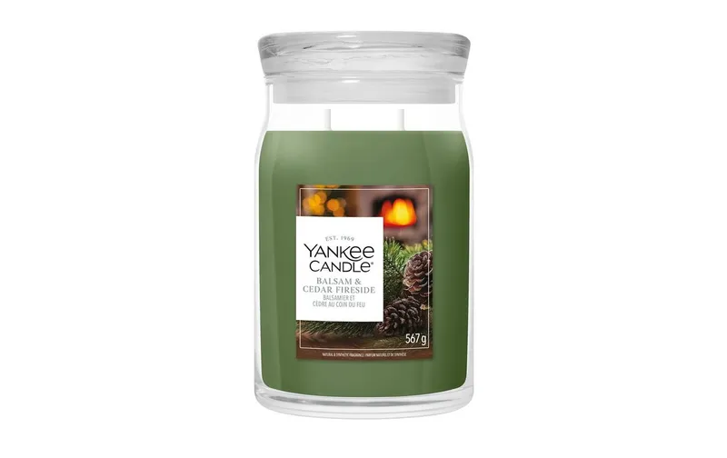 Yankee Candle Signature Duftkerze Balsam & Cedar Signature Large Jar