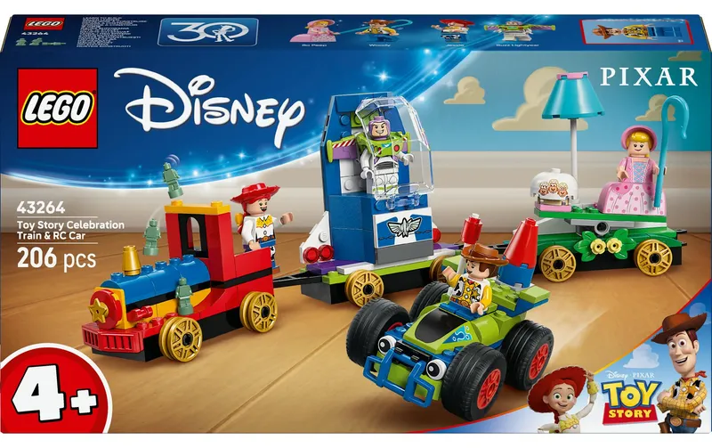 LEGO® Disney Pixar Partyzug and das Auto RC in Toy Story 43264