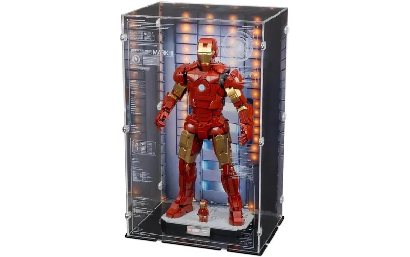 iDisplayit Acryl-Display LEGO 76344 Iron Man Mark 3 Collectors Editions