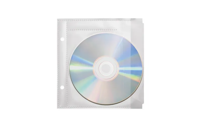 Favorit Pochette CD/DVD Clip-Tray Transparente, Lot de 10