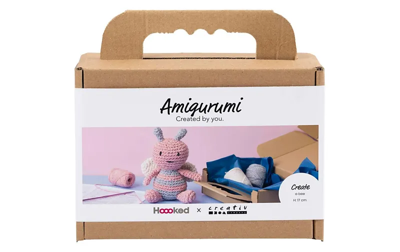 Creativ Company Bastelset Amigurumi, Honigbiene