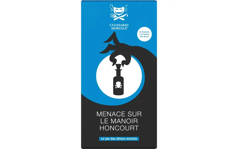 Culinario Mortale Partyspiel Menace sur le manoir Honcourt