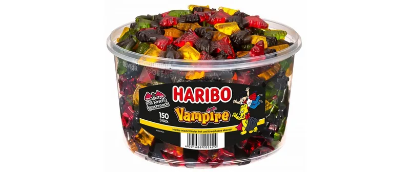 Haribo Int. Caramelle Gommose Vampire 150 Pezzi