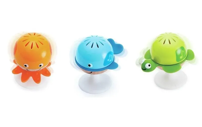 Hape Rassel Saugnapf Rasselset